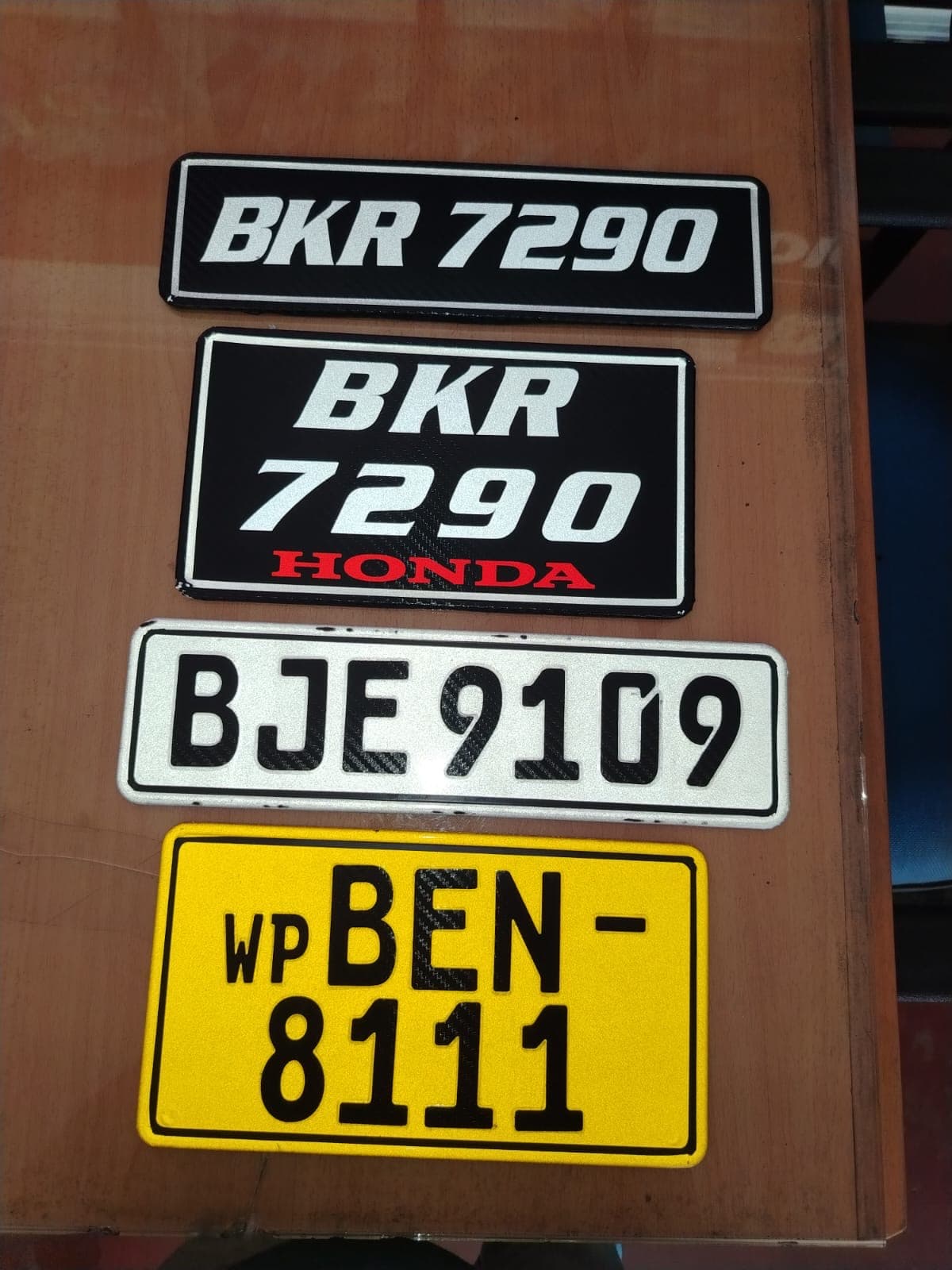 Number Plates